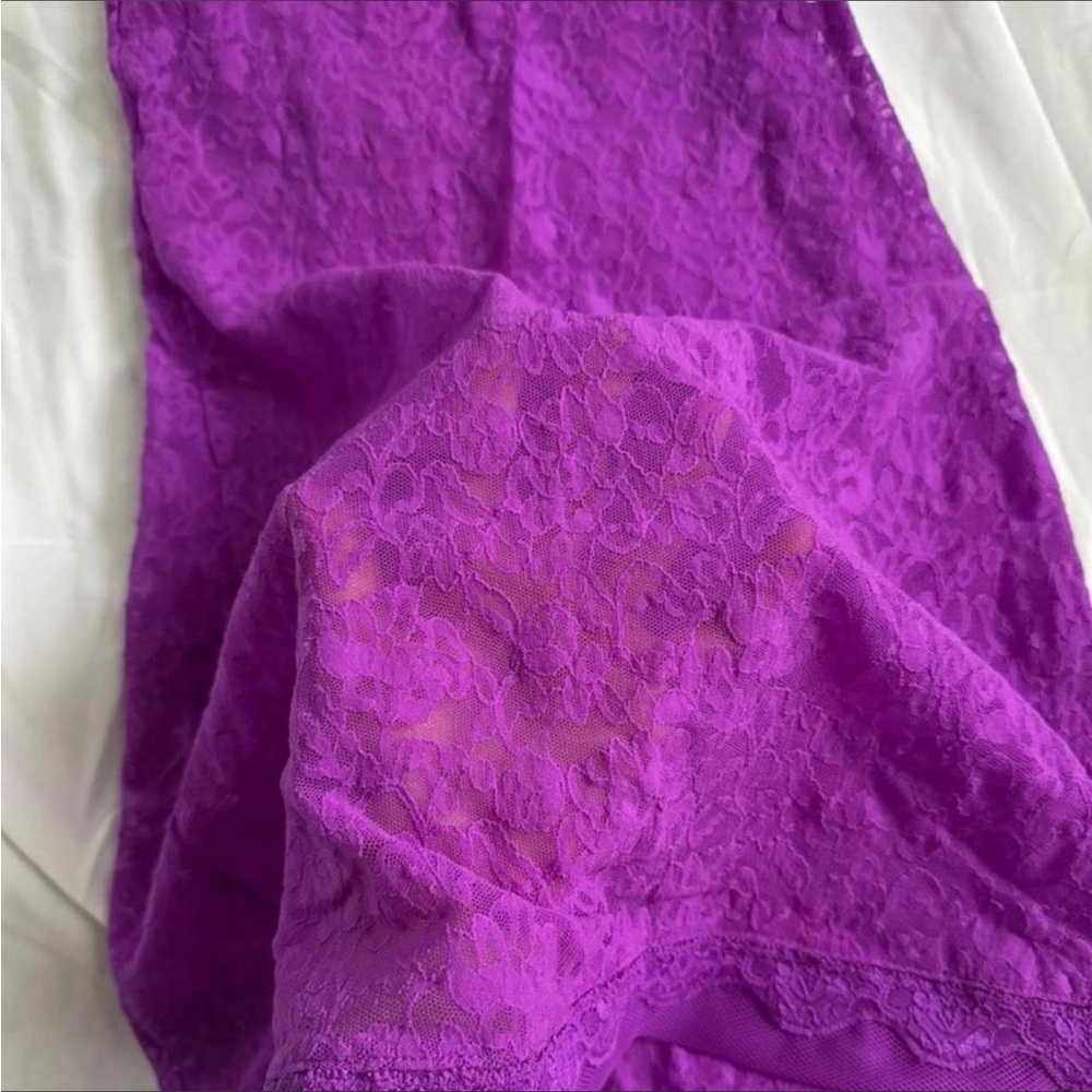 Victoria's Secret Vibrant lace Purple Mini Dress - Picture 2 of 4